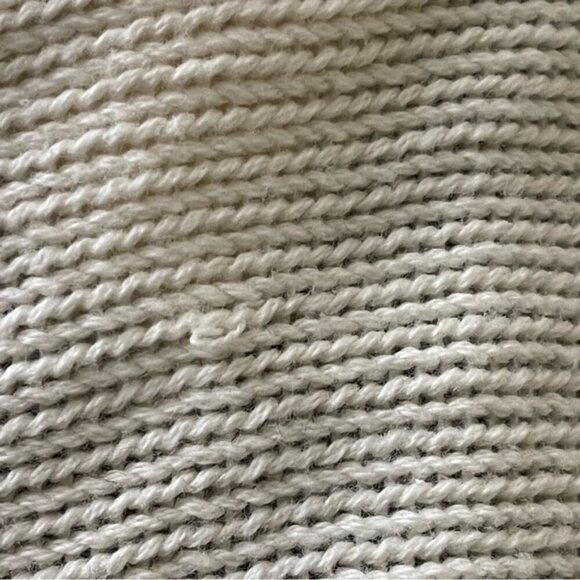 Minnie Rose cotton cashmere blend open front long sleeve cardigan ivory XS/S - Picture 9 of 13